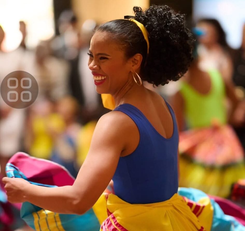 Dancer at Colombian Ambassador Residency
